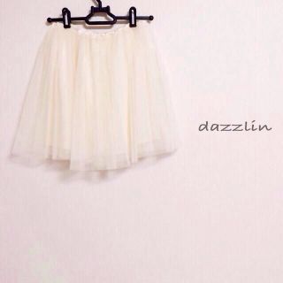 ダズリン(dazzlin)のdazzlin♡ふわふわチュールスカート(ひざ丈スカート)