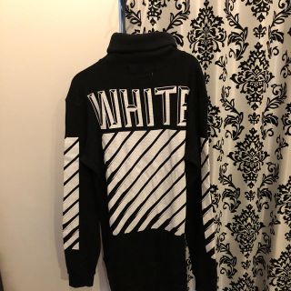 オフホワイト(OFF-WHITE)の【最終値下げ】off-white サーマルタートルネックスウェット(スウェット)