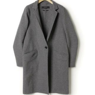 ザラ(ZARA)のZARA☆グレーチェスターコート(チェスターコート)