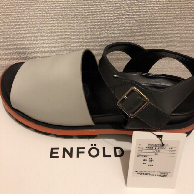 ENFOLD(エンフォルド)のenfoldサンダル 38 レディースの靴/シューズ(サンダル)の商品写真