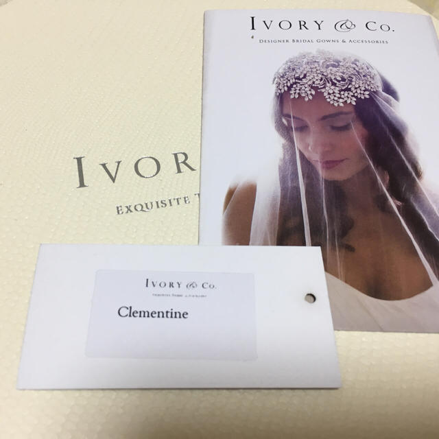 Vera Wang(ヴェラウォン)のivory&co ティアラ clementine ハンドメイドのウェディング(ヘッドドレス/ドレス)の商品写真