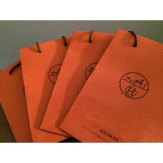 エルメス(Hermes)の未使用★ HERMES ショッパー 4枚セット(ショップ袋)