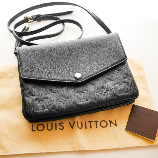 限定版 【値下】 - VUITTON LOUIS 美品！ 黒 M50258 トワイス アン ...