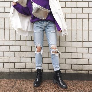 マウジー レースアップブーツ ブーツ(レディース)の通販 52点 | moussy