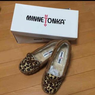 ミネトンカ(Minnetonka)の新品☆ミネトンカ レオパードキャリースリッパー(その他)