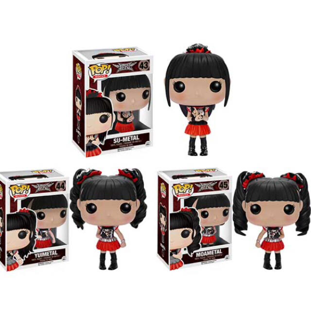 ベビーメタル　フィギュア　POP funko BABYMETAL