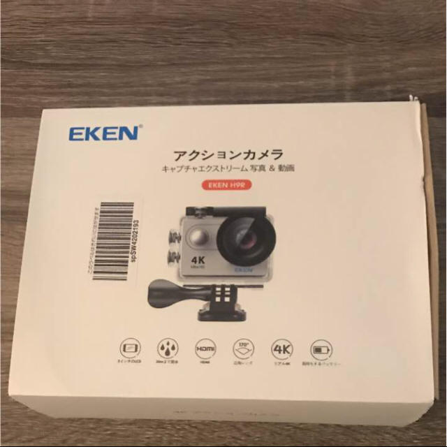 EKEN アクションカメラ 4k スマホ/家電/カメラのカメラ(コンパクトデジタルカメラ)の商品写真