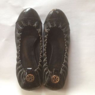 トリーバーチ(Tory Burch)のトリーバーチ バレエフラットシューズ 黒(その他)