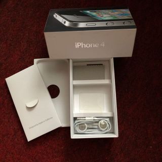 アップル(Apple)のiPhone4 箱 付属品 本体なし(その他)