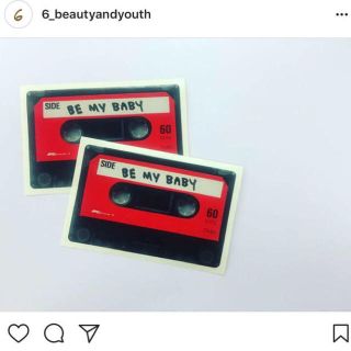 ビューティアンドユースユナイテッドアローズ(BEAUTY&YOUTH UNITED ARROWS)のROKU 非売品 ステッカー(その他)