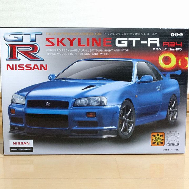 ラジコン スカイラインGT-R R34 VスペックⅡの通販 by ラジコン スカイラインGT-R R34 VスペックⅡの通販 by