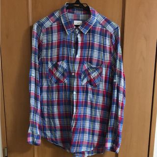 アメリカンイーグル(American Eagle)のチェックシャツ アメリカンイーグル M(シャツ/ブラウス(長袖/七分))