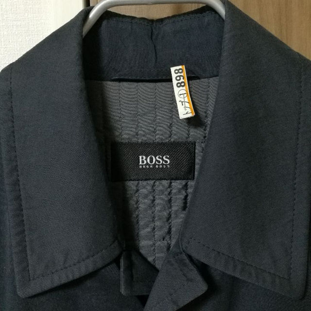 HUGO BOSS(ヒューゴボス)のヒューゴボス　ステンカラーコート メンズのジャケット/アウター(ステンカラーコート)の商品写真