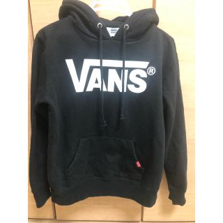 ヴァンズ(VANS)のVANSパーカー黒(パーカー)