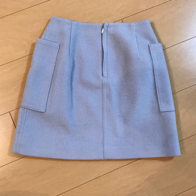 IENA(イエナ)のイエナ ブレンドビーバー台形スカート レディースのスカート(ミニスカート)の商品写真