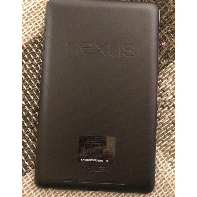 ASUS(エイスース)のNexus7 スマホ/家電/カメラのPC/タブレット(タブレット)の商品写真