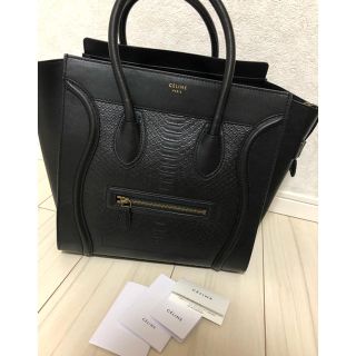 セリーヌ(celine)のCELINE ラゲージ ミニショッパー セリーヌ(ハンドバッグ)