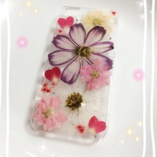 172☆お花いっぱいiPhoneケース⑦(モバイルケース/カバー)