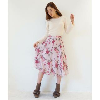 JILL by JILLSTUART ジルバイジルスチュアート 花柄スカートの