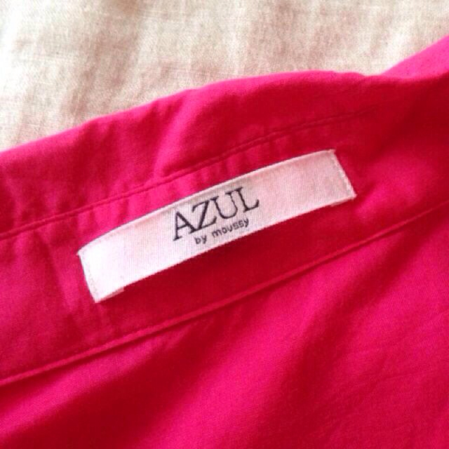 AZUL by moussy(アズールバイマウジー)のAZUL七分袖シャツ レディースのトップス(シャツ/ブラウス(長袖/七分))の商品写真