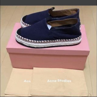 アクネ(ACNE)の売り切り acne studios 16ss エスパドリーユ サイズ41(スニーカー)