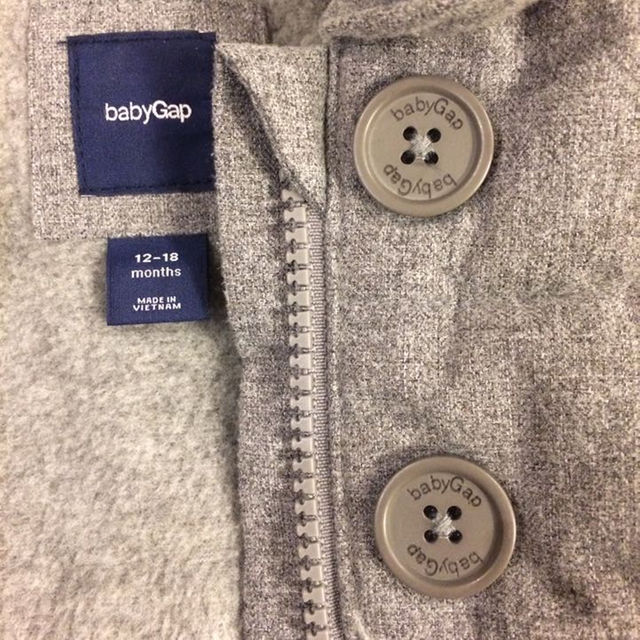 babyGAP(ベビーギャップ)の☆ baby gap 80cm 中綿入り ジャンパー コート ☆ キッズ/ベビー/マタニティのベビー服(~85cm)(その他)の商品写真