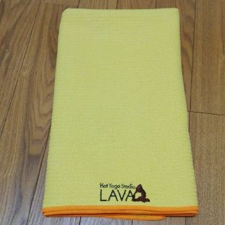 LAVAラグ　イエロー　開封未使用品(ヨガ)