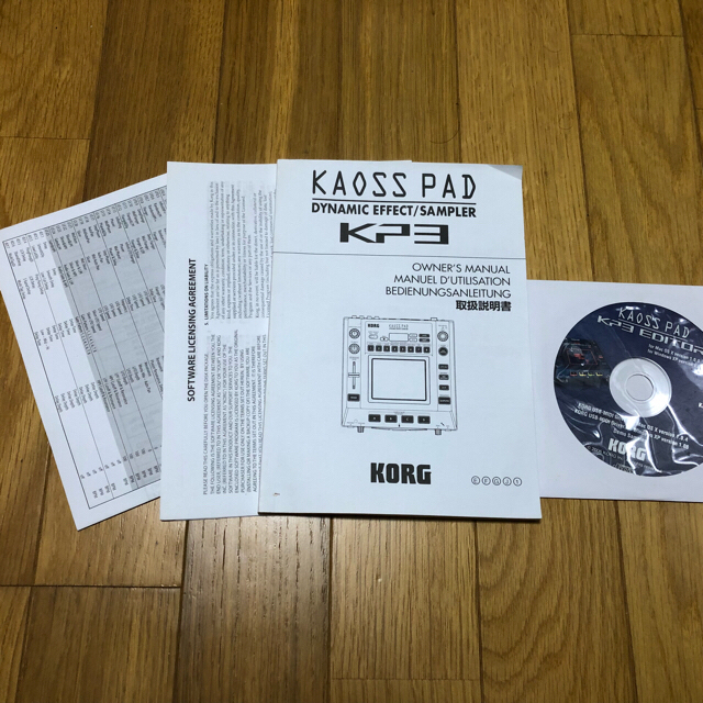 KORG KAOSS PAD KP3 カオスパッド DJエフェクター KORG KAOSS PAD KP3 カオスパッド DJエフェクター