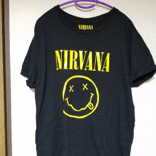 ジーユー(GU)のNIRVANA Tシャツ(Tシャツ(半袖/袖なし))