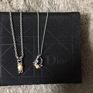 クリスチャンディオール(Christian Dior)の値下げ！ディオール ペアネックレス(ネックレス)