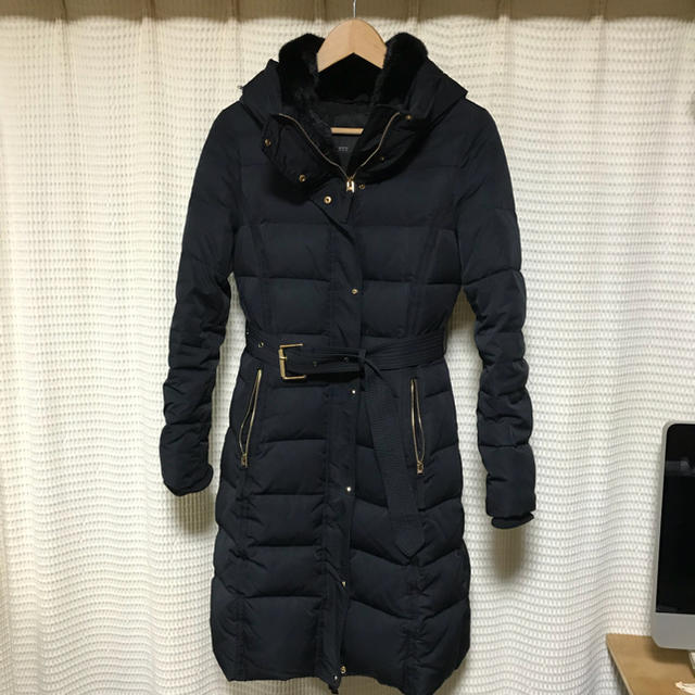 ZARA(ザラ)のザラ 撥水 ロングダウン レディースのジャケット/アウター(ダウンコート)の商品写真