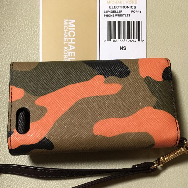 Michael Kors(マイケルコース)のタグ付き マイケルコース  iPhoneseケース スマホ/家電/カメラのスマホアクセサリー(iPhoneケース)の商品写真