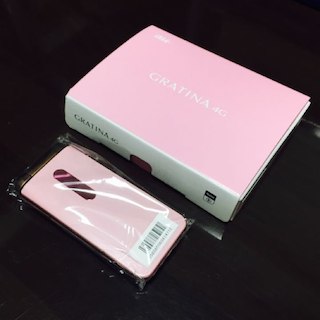キョウセラ(京セラ)のau GRATINA 4G ピンク 新品(携帯電話本体)