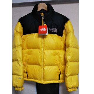 ザノースフェイス(THE NORTH FACE)のSML様専用 新品 ノースフェイス ヌプシジャケット ダウン イエロー XS (ダウンジャケット)