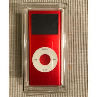 アップル(Apple)のiPod nano Product RED 8G(ポータブルプレーヤー)