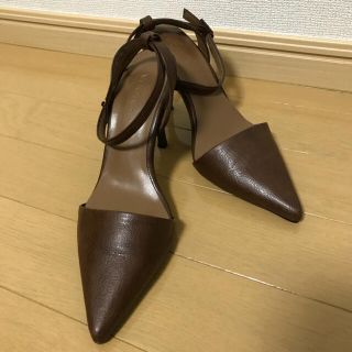 エモダ(EMODA)のEMODA ストレートカットシューズ 合皮(ハイヒール/パンプス)