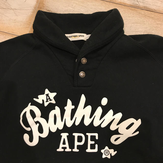 A BATHING APE トレーナー スウェット FACE CREWNECK SWEATSHIRT