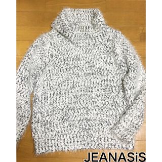 ジーナシス(JEANASIS)の【えもゆゆ様専用】JEANASiS＊ざっくり編みタートルネックニット(ニット/セーター)