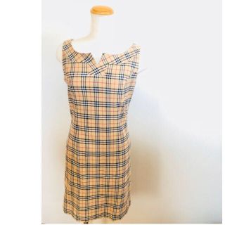 バーバリーブルーレーベル(BURBERRY BLUE LABEL)のBurberry チェックワンピース(ミニワンピース)
