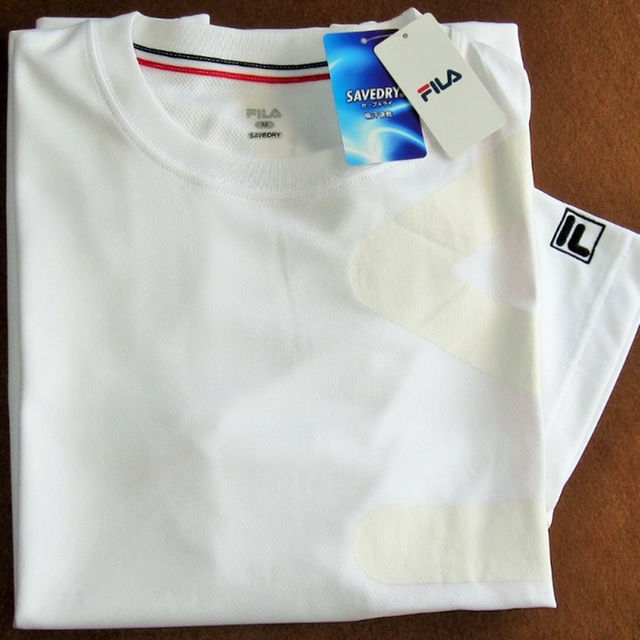 FILA(フィラ)の★新品・タグ付き・高品質◆！FILA フィラ.吸汗速乾プリントＴシャツ(Ｍ)◆ メンズのトップス(その他)の商品写真