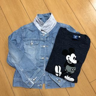 ディズニー(Disney)の専用☆DisneyロンT&kp Gジャン(Tシャツ/カットソー)