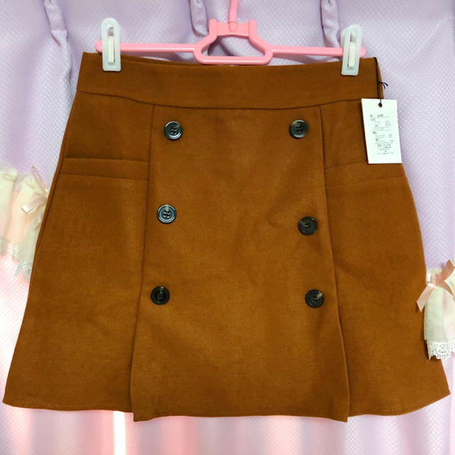 GRL(グレイル)のダブルボタンスカート レディースのスカート(ミニスカート)の商品写真
