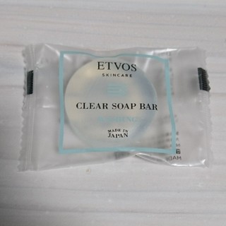 エトヴォス(ETVOS)のエトヴォス etvos クリアソープバー 洗顔石鹸 10g(洗顔料)