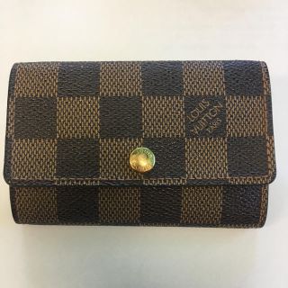 ルイヴィトン(LOUIS VUITTON)のルイヴィトン ダミエ6連キーケース(キーケース)