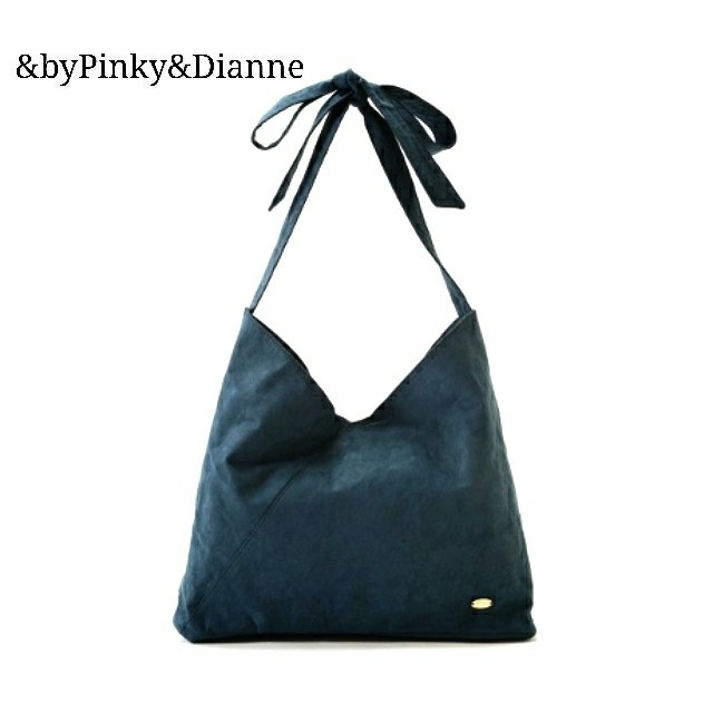 Pinky&Dianne(ピンキーアンドダイアン)の&byPinky&Dianne新品ショルダーリボントートバッグ ダークブルー

 レディースのバッグ(ショルダーバッグ)の商品写真