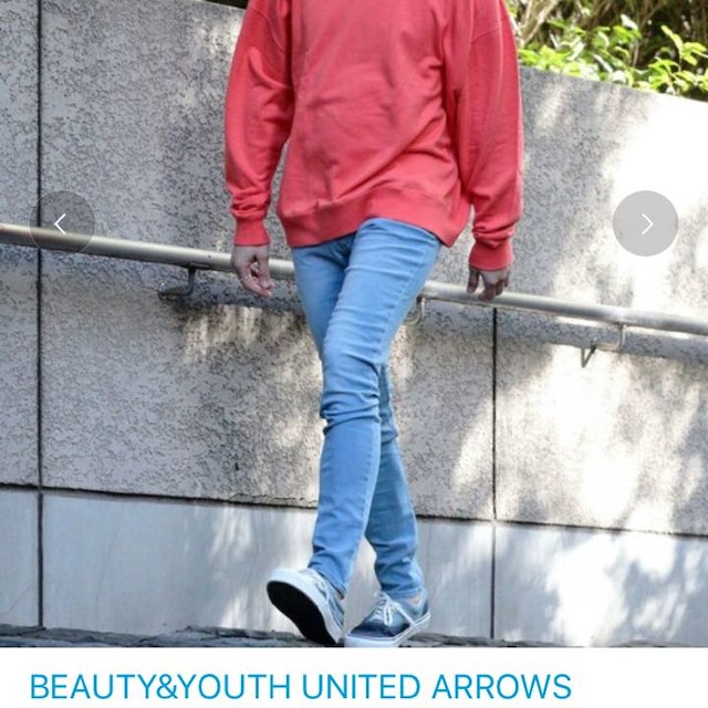 BEAUTY&YOUTH UNITED ARROWS(ビューティアンドユースユナイテッドアローズ)のbeauty & youth United arrows スキニー デニム メンズのパンツ(デニム/ジーンズ)の商品写真