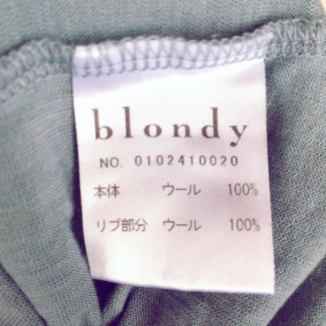 blondy(ブロンディ)の♡ブルートップス♡ レディースのトップス(カットソー(長袖/七分))の商品写真