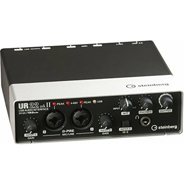 【未使用新品】スタインバーグ オーディオインターフェース UR22 mkⅡ 楽器のDTM/DAW(オーディオインターフェイス)の商品写真