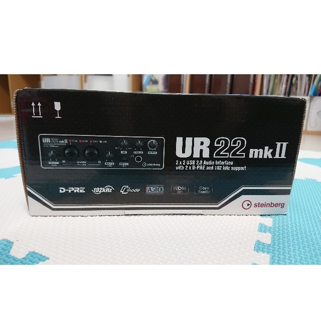 【未使用新品】スタインバーグ オーディオインターフェース UR22 mkⅡ 楽器のDTM/DAW(オーディオインターフェイス)の商品写真