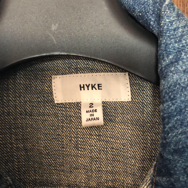 それぞれ⇌ HYKE デニムジャケット タイプ3の通販 by AKA｜ハイクならラクマ - HYKE にバーニー